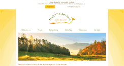 Desktop Screenshot of naturheilpraxis-burzler.de